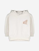 Set di felpa e pantaloni - Felpa - bianco