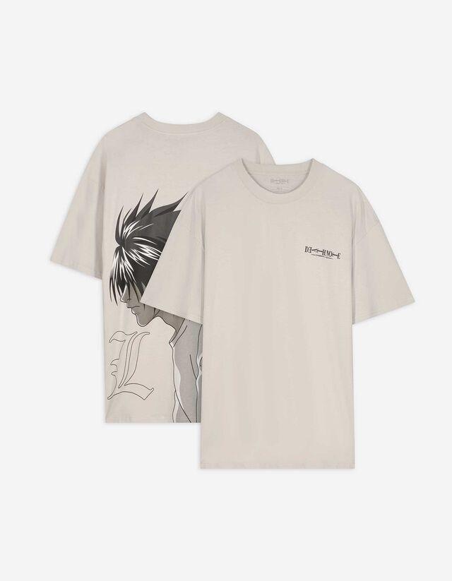 Tricou - Death Note - Bej