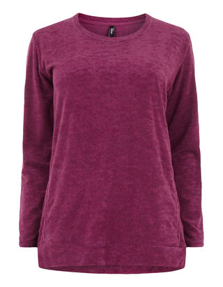 Damen Sweatshirt aus Frottee