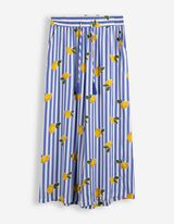 Hose - Streifen - blau
