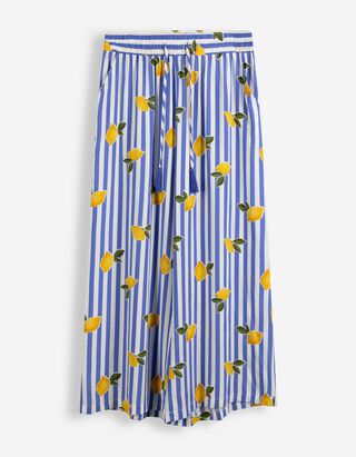 Hose - Streifen - blau
