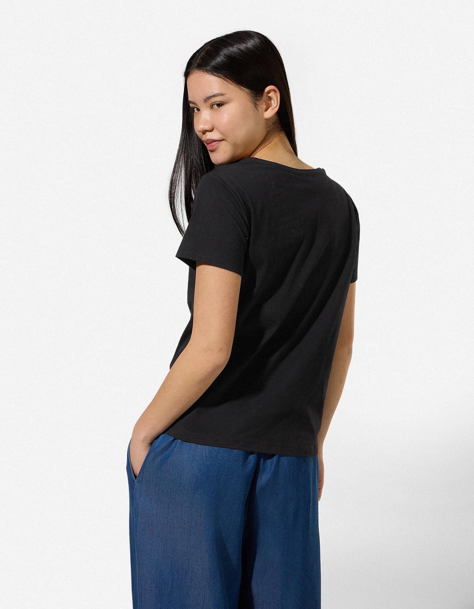 T-Shirt - Mickey Mouse - schwarz