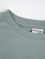 Hosszú ujjú felső - Elülső nyomtatás - vilagoskek