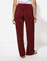 Kelnės - Klostės - tamsiai raudonas