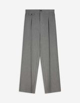 Broek - Wide fit - grijs