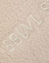 Hoodie - Tekst - beige