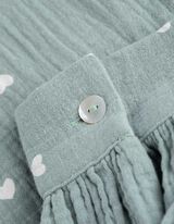 Pikk pluus - musliinkangas - roheline