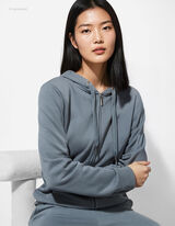 Felpa aperta - Regular Fit - turchese