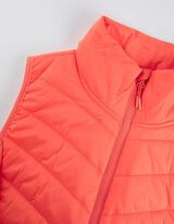 Vestă matlasată - Cusătură superioară - Portocaliu