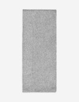 Schal - Lurex - grau