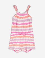 Jumpsuit - Geappliqueerd strikje - wit