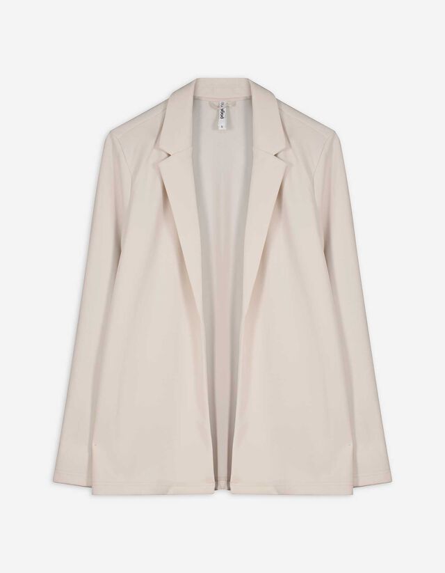 Blazer - Jersey - beige