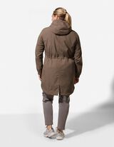 Jakna za boravak u prirodi - jednobojna - braon