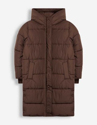 Cappotto trapuntato - Impermeabile - Marrone scuro