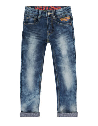 Jungen Slim Fit Jeans im Bleached Look 