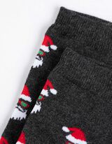 Socken - Christmas - grau