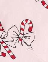 Longsleeve - Print all-over - roze