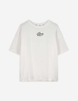 T-Shirt - einfarbig - weiß