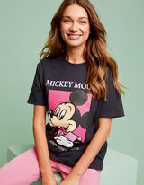 T-shirt - Myszka Miki - czarny