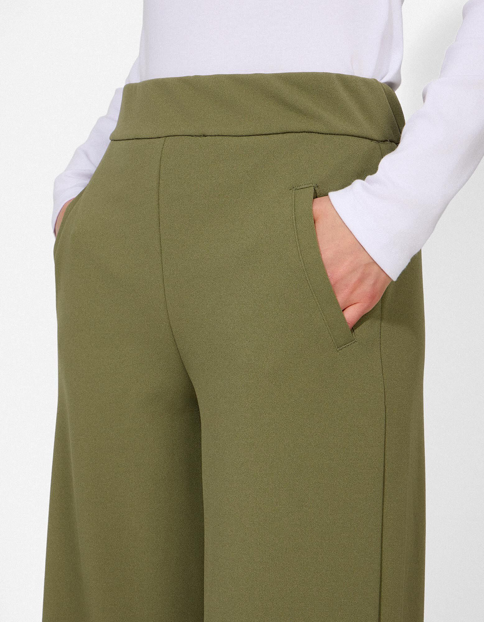 Broek - Elegant - groen