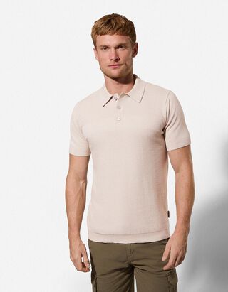 Poloshirt - Regular Fit - beige