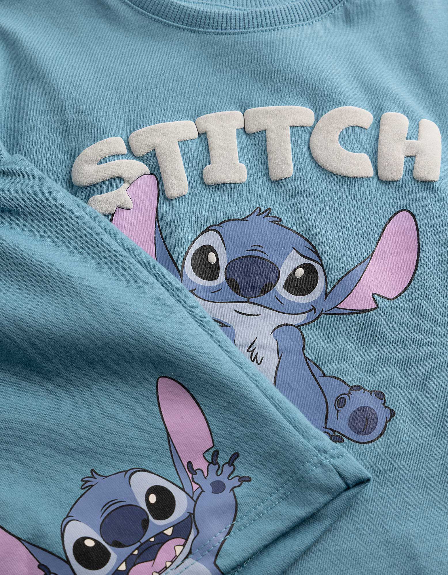 Ensemble t-shirt et pantalon - Lilo et Stitch - Bleu