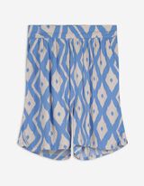 Short - Print all-over - lichtblauw