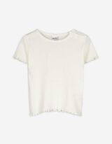 Shirt - einfarbig - weiß
