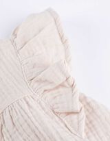 Bluză - Muselină - Alb