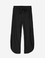Culotte - Zijsplit - zwart