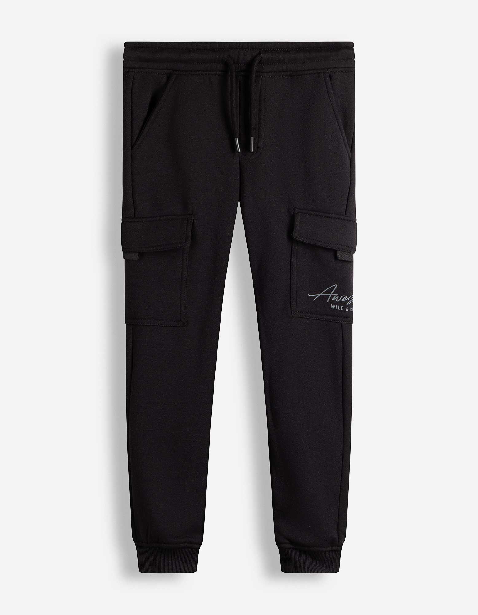 Set aus Sweatshirt und Hose - Color-Blocking - Dunkelgrau