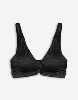 Bralette - Lurex - zwart
