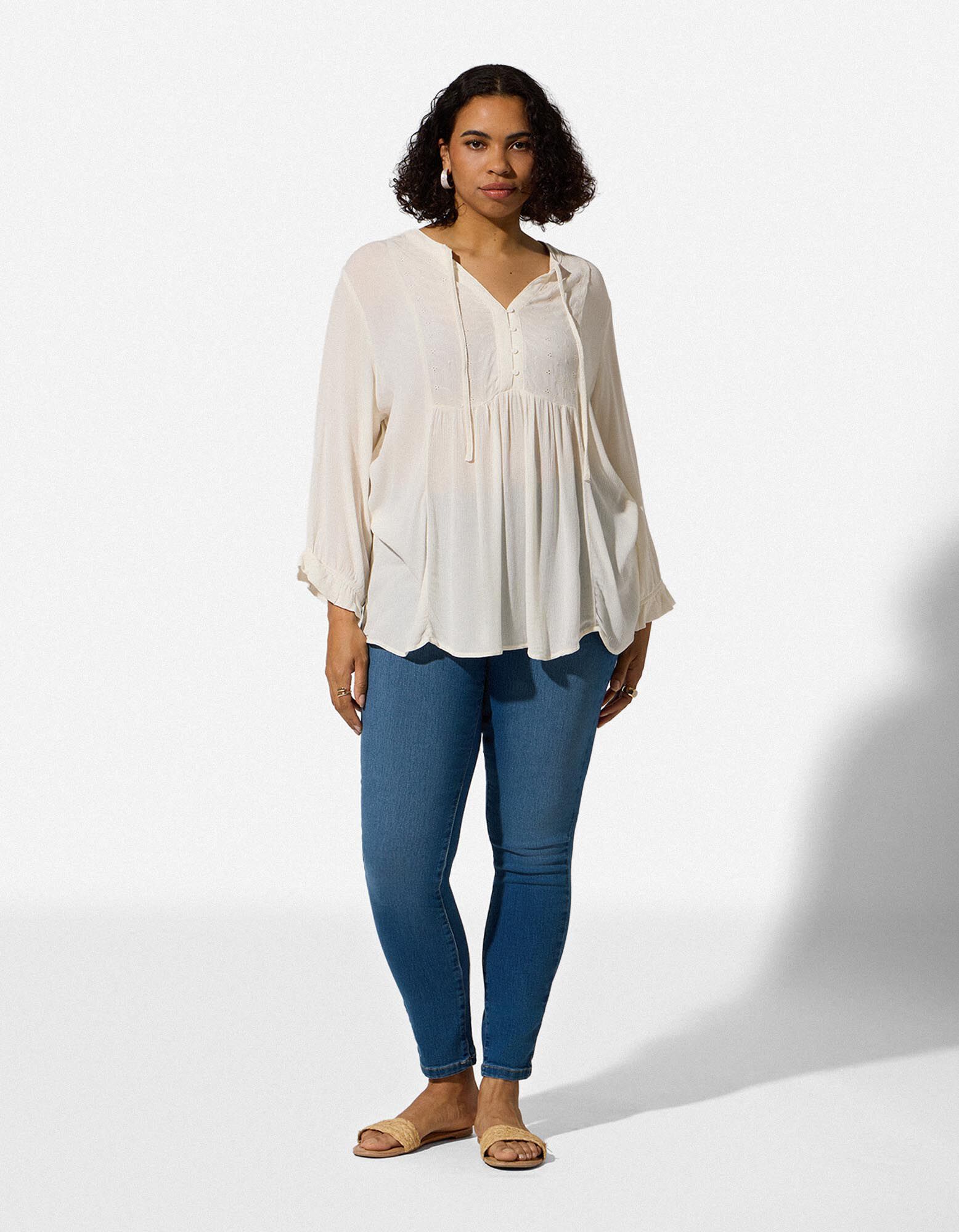 Jeggings - blau