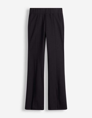 Leggings - Seitenschlitz - Schwarz