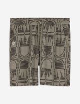 Short - Jacquard - lichtgroen