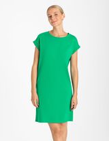 Majica- haljina - Prerezani rukavi - zeleno