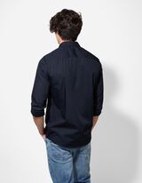 Hemd - bügelleicht - dunkelblau