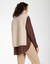 Drabužiai su &scaron;varku - Vilnos i&scaron;vaizda - smelio spalvos