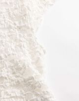 T-Shirt - Muschelsaum - Off-White