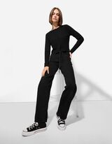 Jeans - Straight Fit - schwarz