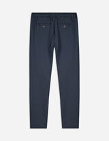 Pantalon - Plooi - donkerblauw