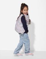 Bodywarmer - Bloemenmotief - wit