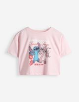 Set aus Shirt und Kleid - Lilo & Stitch - Pink