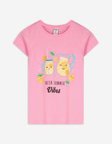 T-Shirt - Frontprint - pink