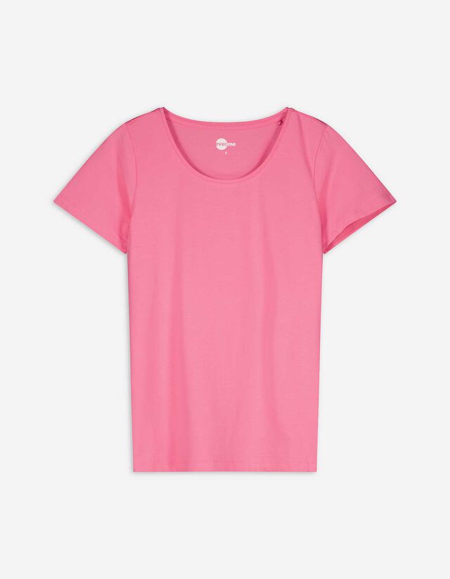 T-Shirt - Stretchanteil - pink