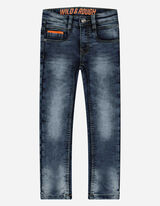 Jeans - Thermo-effect - donkerblauw