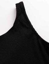 Badpak - Cut-outs - zwart