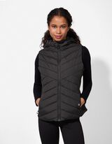 Bodywarmer - Stiknaden - zwart