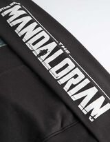 Kapucnis felső - Mandalorian - s&ouml;t&eacute;tsz&uuml;rke