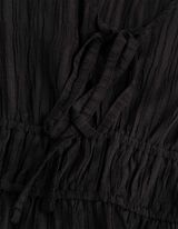 Blusa - Scollo a V - nero